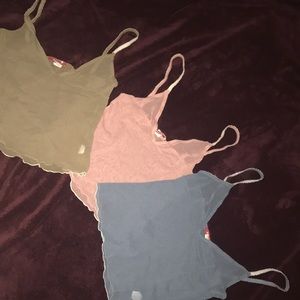 3 see through cami bundle